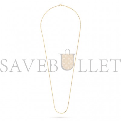 VAN CLEEF ARPELS TRACE CHAIN, 70 CM - YELLOW GOLD  VCARP7U600
